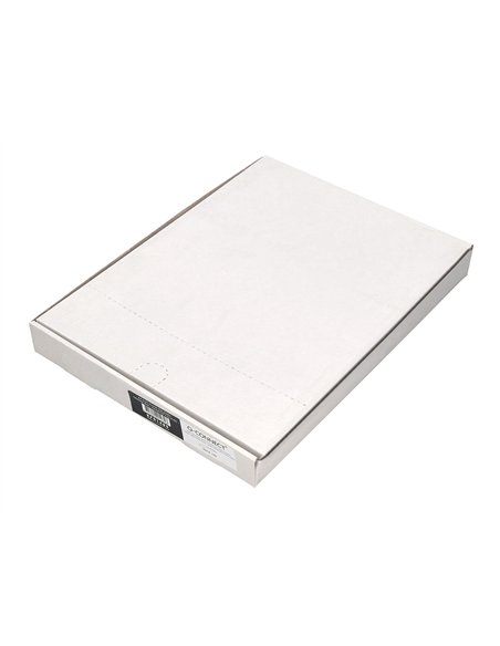 Pochette coin q-connect polypropylène grainé économique 12/100e coloris bleu transparent boîte 100 unités.