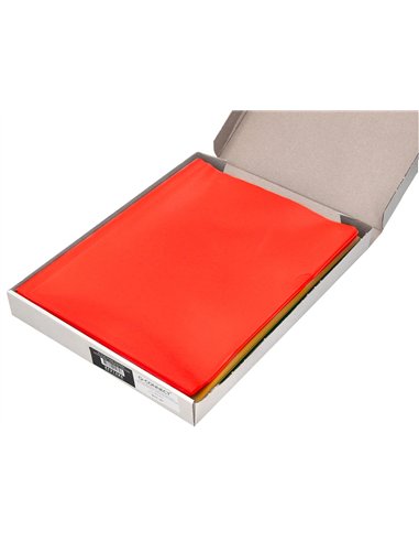 Pochette coin q-connect polypropylène grainé économique 12/100e coloris assortis transparent boîte 100 unités.