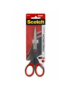 Ciseaux de précision Scotch - 18 cm - Noir/Rouge