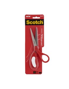 Ciseaux universels Scotch - 18 cm - Rouge