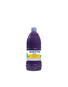 Gouache giotto elios flacon 1l coloris violet.