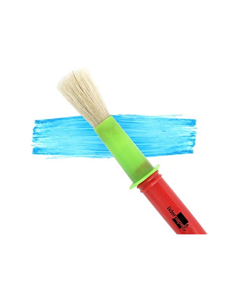 Pinceau liderpapel virole brosse maxi parfait maternelle grande taille.