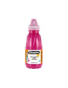 Encre a dessiner cleopatre multisupports diluable a l eau flacon de 500 ml coloris rose.