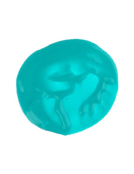 Gouache scolaire liderpapel liquide lavable fermeture sécurité brillante coloris turquoise flacon 500ml.