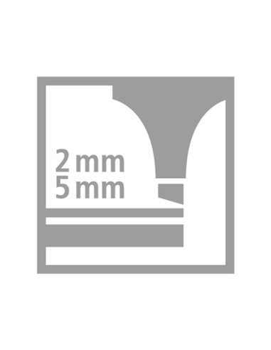 Surligneur stabilo boss tracé 2/5mm pointe biseautée encre universelle base eau résistante lumière coloris lilas.