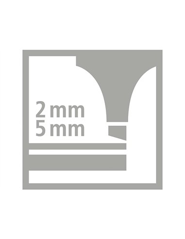 Surligneur stabilo boss tracé 2/5mm pointe biseautée encre universelle base eau résistante lumière pochette 4 unités.