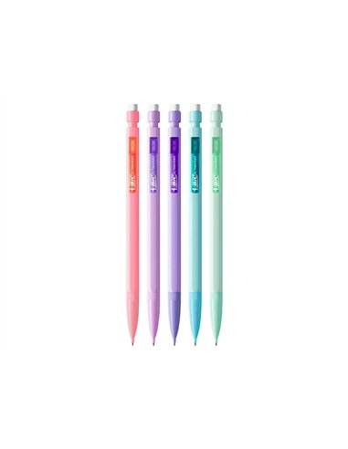 Porte-mines bien matic 0,7mm coloris pastel boite de 12.