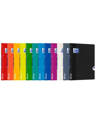 Cahier agrafé Oxford Openflex, couverture plastique A4+ Seyes - Couverture plastique résistante - Format A4+ - Feuilles lignées 