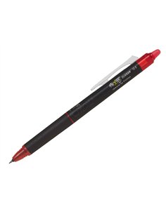 Roller pilot frixion point clicker 05 encre gel thermosensible effacable rechargeable rouge. 2