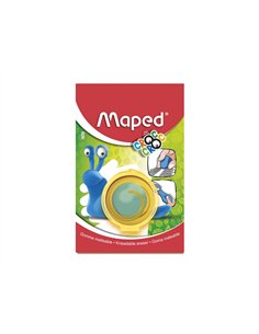 Gomme maped maleable croc croc boite hermetique translucide.