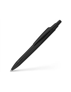 Stylo-bille schneider reco retractable et rechargeable corps plastique recycle pointe 1mm trait 0,5mm coloris noir. 2
