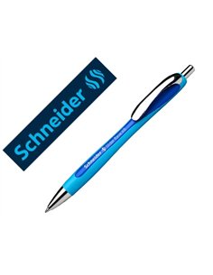 Stylo-bille schneider slider rave indélébile trait extra large recharge slider xb corps caoutchouc clip couleur.