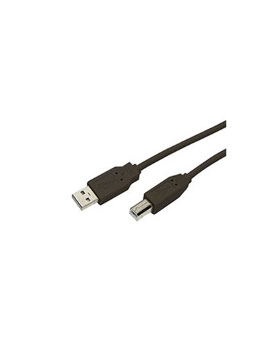 Câble usb a-b 2.0 relie pc à imprimante scanner disque dur externe hub équipé port 2.0 longueur câble 1.8m.