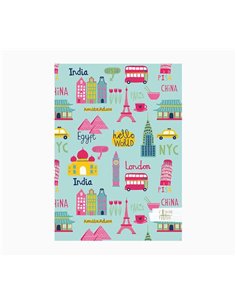 Cahier Pictura A5 - 15 x 21 cm - 48 pages lignées - Papier certifié FSC