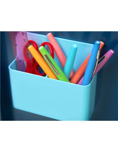 Feutre ecriture paper mate flair original pointe moyenne 0,7mm encres assorties fun blister 4.