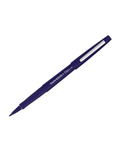 Feutre ecriture paper mate flair pointe moyenne 0,7mm encre bleu marine. 2
