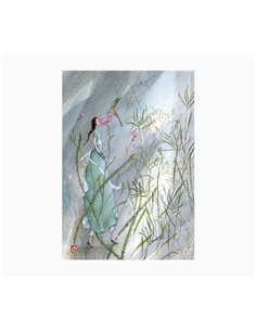 Cahier Pictura Gaëlle Boissonnard A6 agrafé - 10,5 x 15 cm - 48 pages lignées - Papier certifié FSC