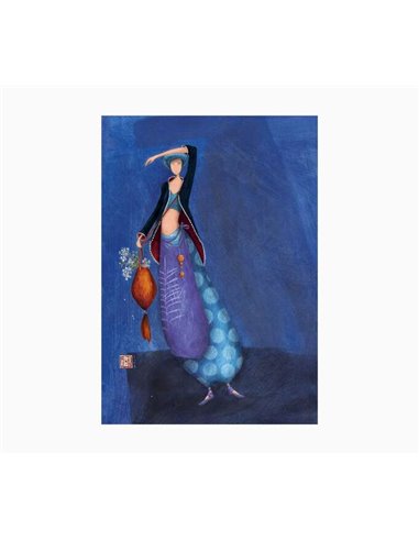 Cahier Pictura Gaëlle Boissonnard A6 agrafé - 10,5 x 15 cm - 48 pages lignées - Papier certifié FSC