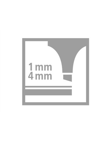 Surligneur stabilo swing cool modèle de poche avec agrafe tracé 1/3mm encre liquide pigmentée visible coloris orange.