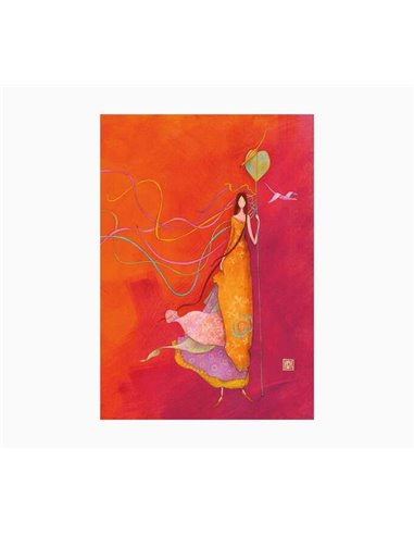 Cahier Pictura Gaëlle Boissonnard A6 agrafé - 10,5 x 15 cm - 48 pages lignées - Papier certifié FSC