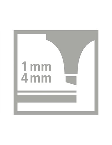 Surligneur stabilo swing cool pastel edition format stylo pointe biseautee trace 1/4mm pochette 8 unites.