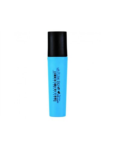 Surligneur plat recycle ulmann pointe biseautee trait de 1.5 a 5 mm corps pp coloris bleu.