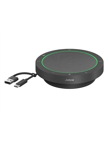 Telephone haut parleur jabra speak2 40 avec usb coloris gris.