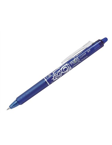 Roller pilot frixion point clicker a encre thermosens rechargeable pointe moy noir/bleu/rouge/bleu etui 4.