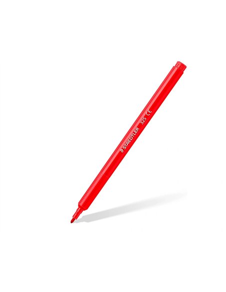 Stylo feutre staedtler 325 pointe moyenne 1mm pack de 24 couleurs assorties.