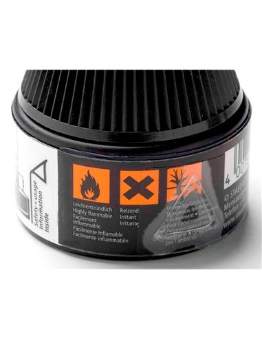 Recharge marqueur permanent staedtler lumocolor 488 48 pour marqueurs compacts 348 flacon 20ml coloris noir.