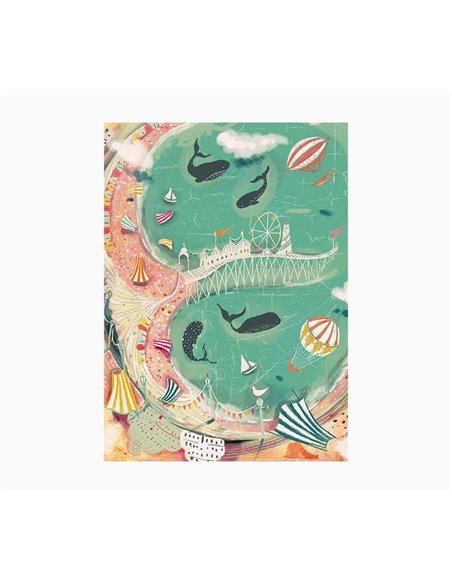 Cahier Pictura A5 - 15 x 21 cm - 48 pages lignées - Papier certifié FSC