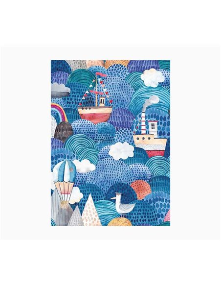 Cahier Pictura A5 - 15 x 21 cm - 48 pages lignées - Papier certifié FSC