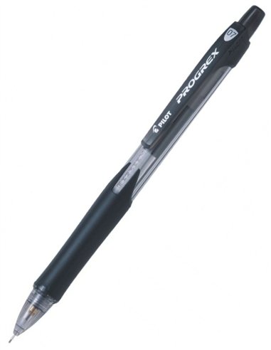 Porte-mines pilot progrex begreen rechargeable 0,7mm coloris noir.