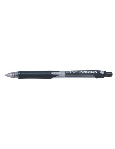 Porte-mines pilot progrex begreen rechargeable 0,7mm coloris noir.