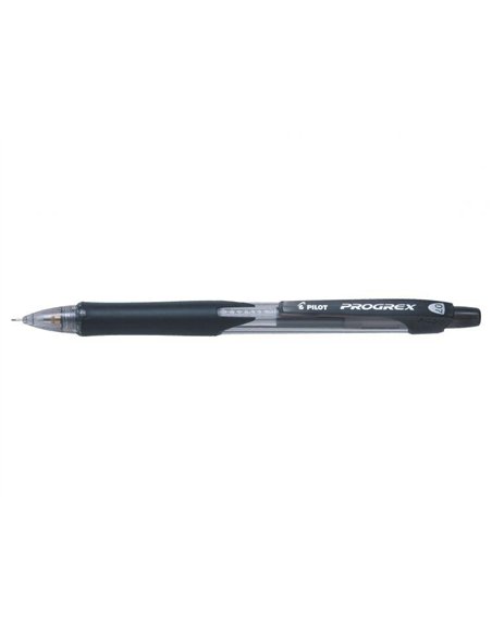 Porte-mines pilot progrex begreen rechargeable 0,7mm coloris noir.