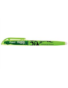 Surligneur pilot frixion light écriture 1/3.3mm encre thermosensible effaçage par frottement coloris vert. 2
