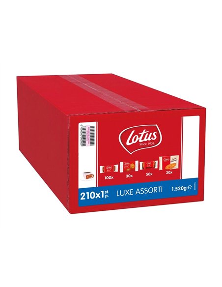 Biscuit lotus assorti individuel 210 p.