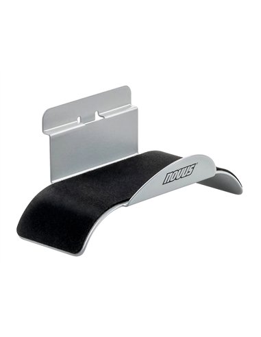 Support casque novus system metal laque charge utile 0,5kg 112x43x48mm.