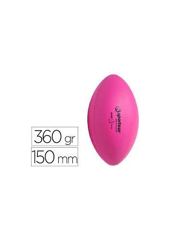 Ballon de rugby plastico rototech junior initiation en pvc diamètre 150mm 360g