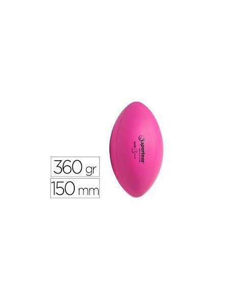 Ballon de rugby plastico rototech junior initiation en pvc diamètre 150mm 360g