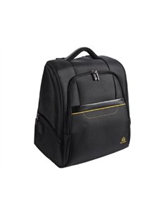 Sac à dos exacompta exactive polyester ordinateur 15,6" 34x46x16cm 1 compartiment renforcé 2 poches coloris noir.