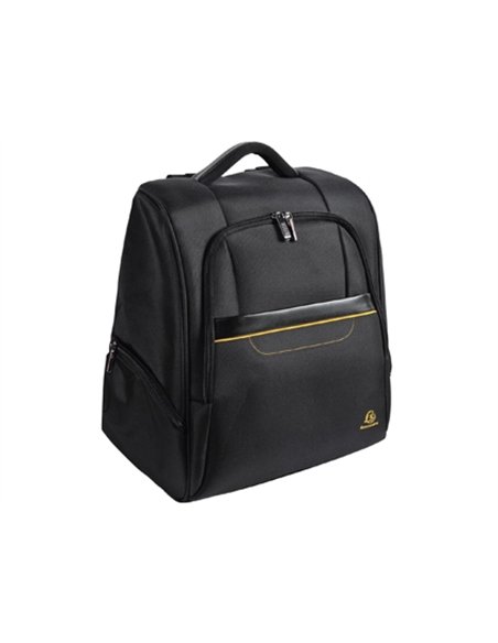 Sac à dos exacompta exactive polyester ordinateur 15,6" 34x46x16cm 1 compartiment renforcé 2 poches coloris noir.