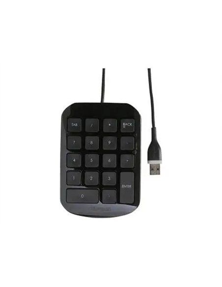 Pave numerique targus usb fonctionnement plug and play noir.