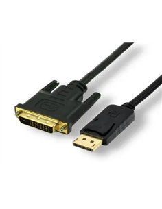 Cable display port male/dvi-d male longueur 2 m.