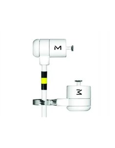 Cable antivol key twin cable de securite blanc 1,80m.