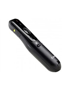Telecommande logitech r500 presentateur laser double pointeur laser rougeportee de 20m batterie 2 type aaa.