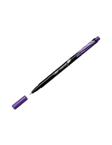 Stylo-feutre bic intensity pointe fine violet.