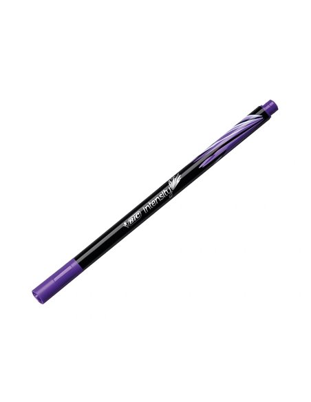 Stylo-feutre bic intensity pointe fine violet.