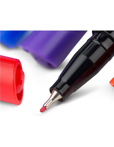 Stylo-feutre bic intensity pointe fine violet.