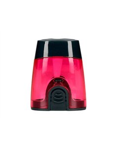 Taille-crayon liderpapel plastique intérieur métal réservoir protecteur de lame 1 usage coloris assortis. 2